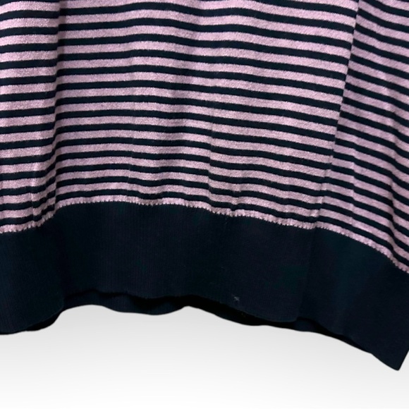 025 J.Crew Factory | NWT Women’s Striped Knit Sweater (Size XL) - Picture 5 of 8